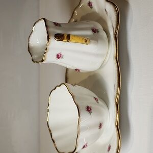 Elizabethan Fine Bone China Sugar And Creamer Set